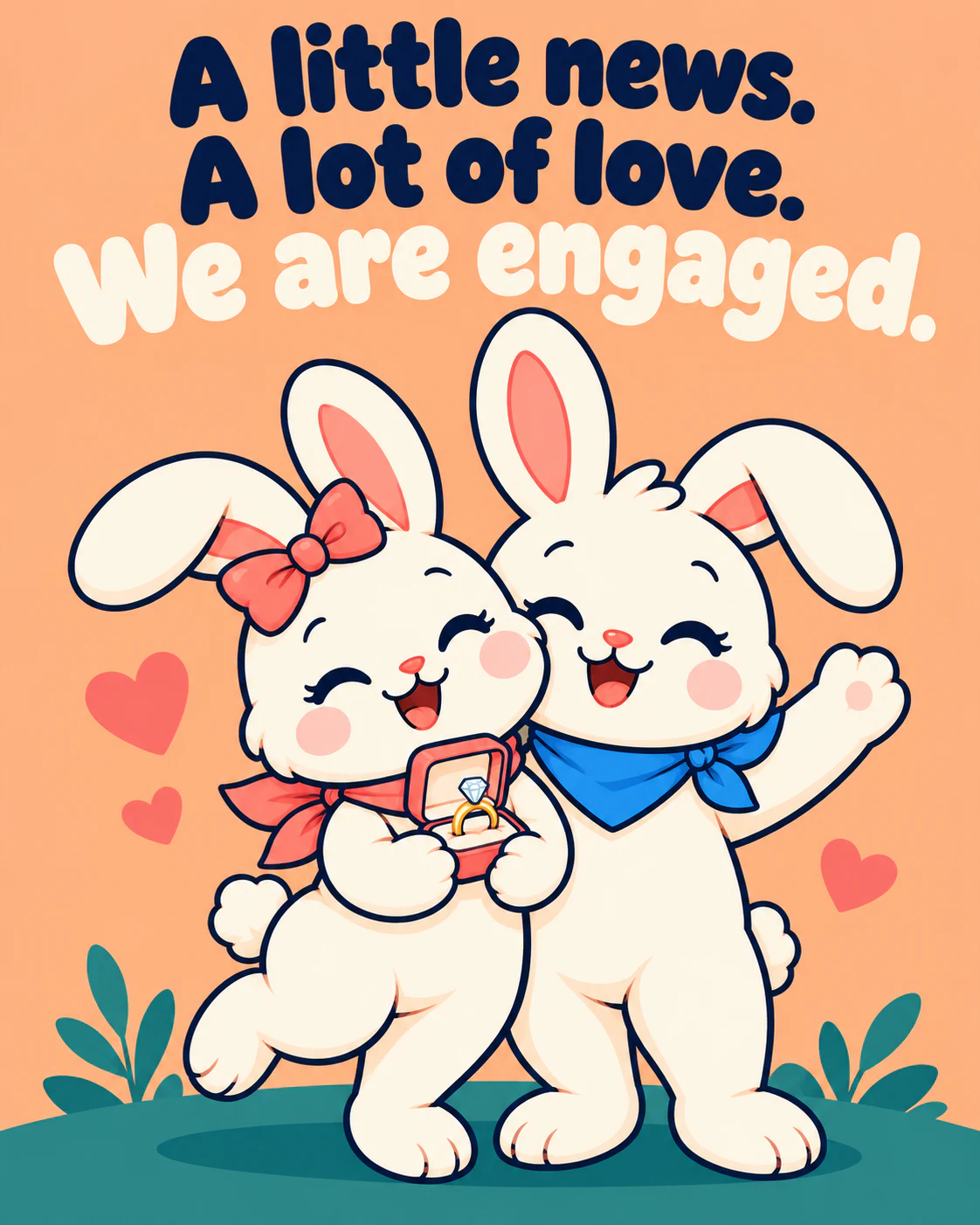 A little news. A lot of love. We are engaged.