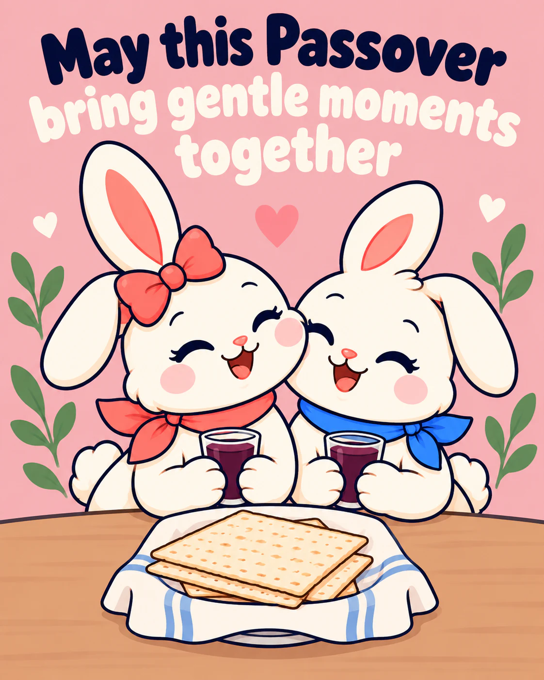 May this Passover bring gentle moments together