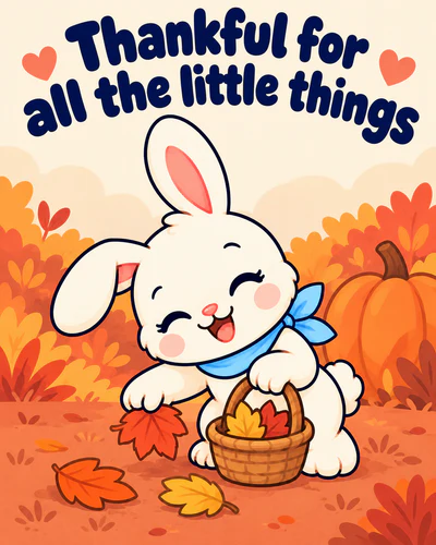 Thankful for all the little things