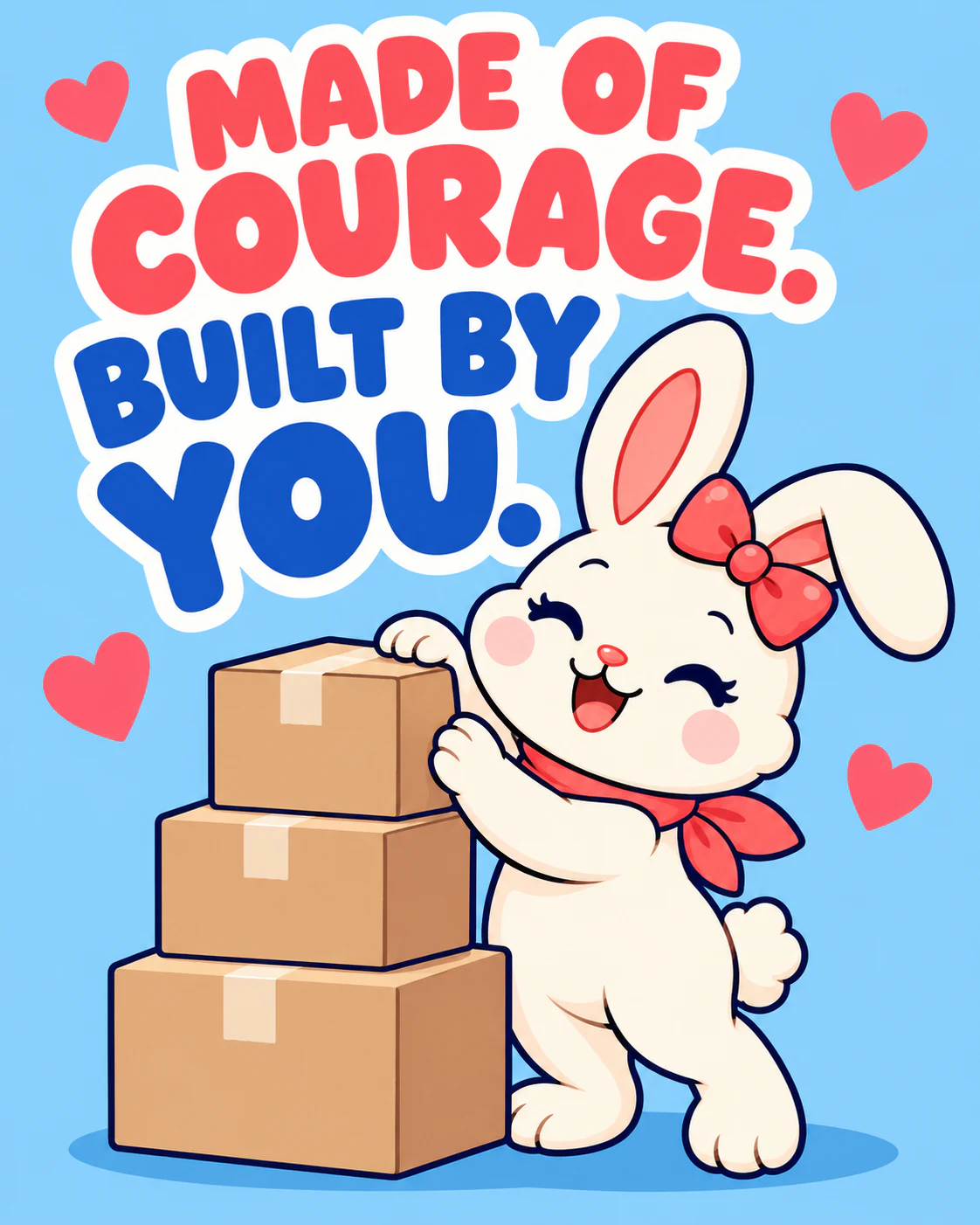MADE OF COURAGE. BUILT BY YOU.
