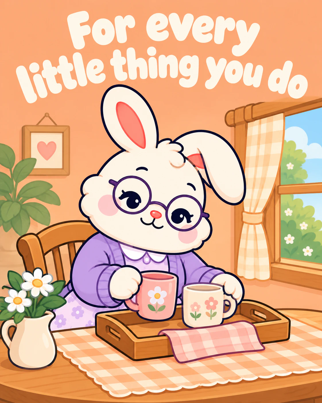 For every little thing you do