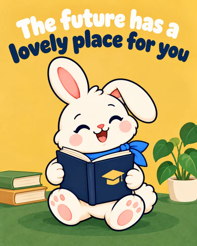 The future has a lovely place for you