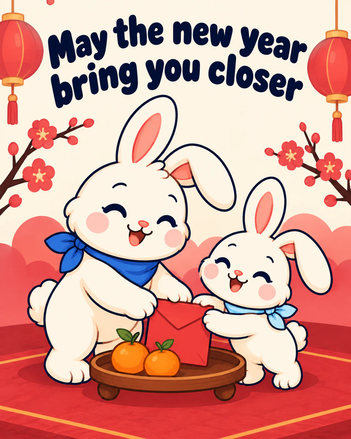 May the new year bring you closer