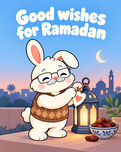Good wishes for Ramadan
