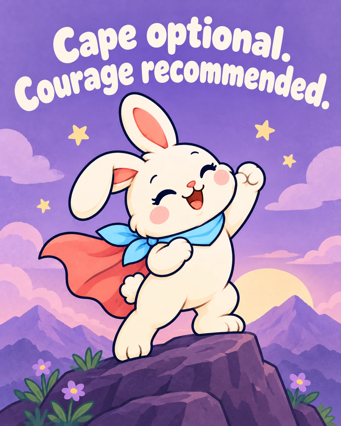 Cape optional. Courage recommended.