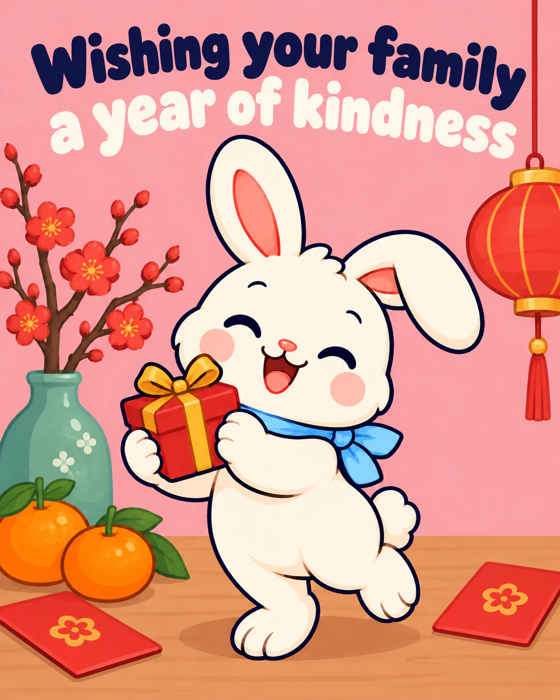 Wishing your family a year of kindness