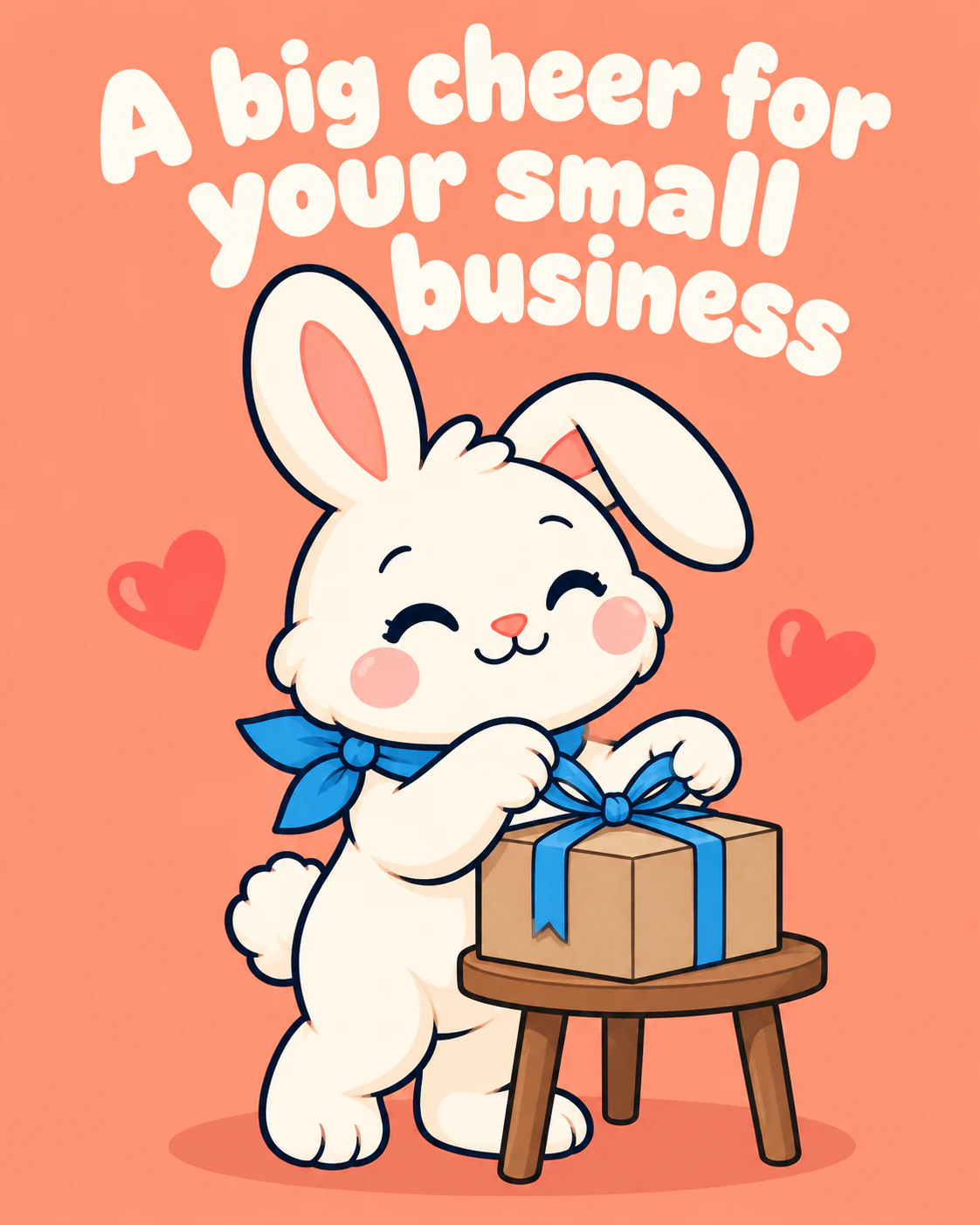 A big cheer for your small business
