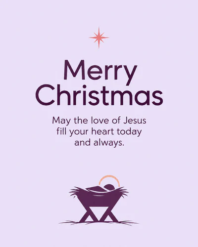 Religious Christmas ecard