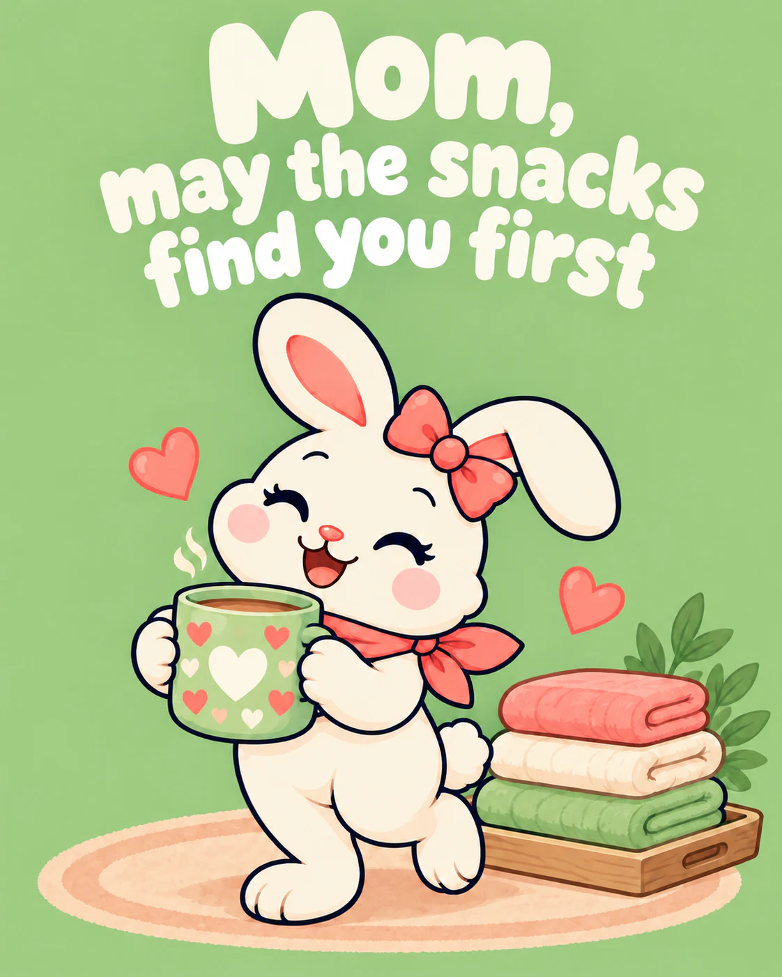 Mom, may the snacks find you first