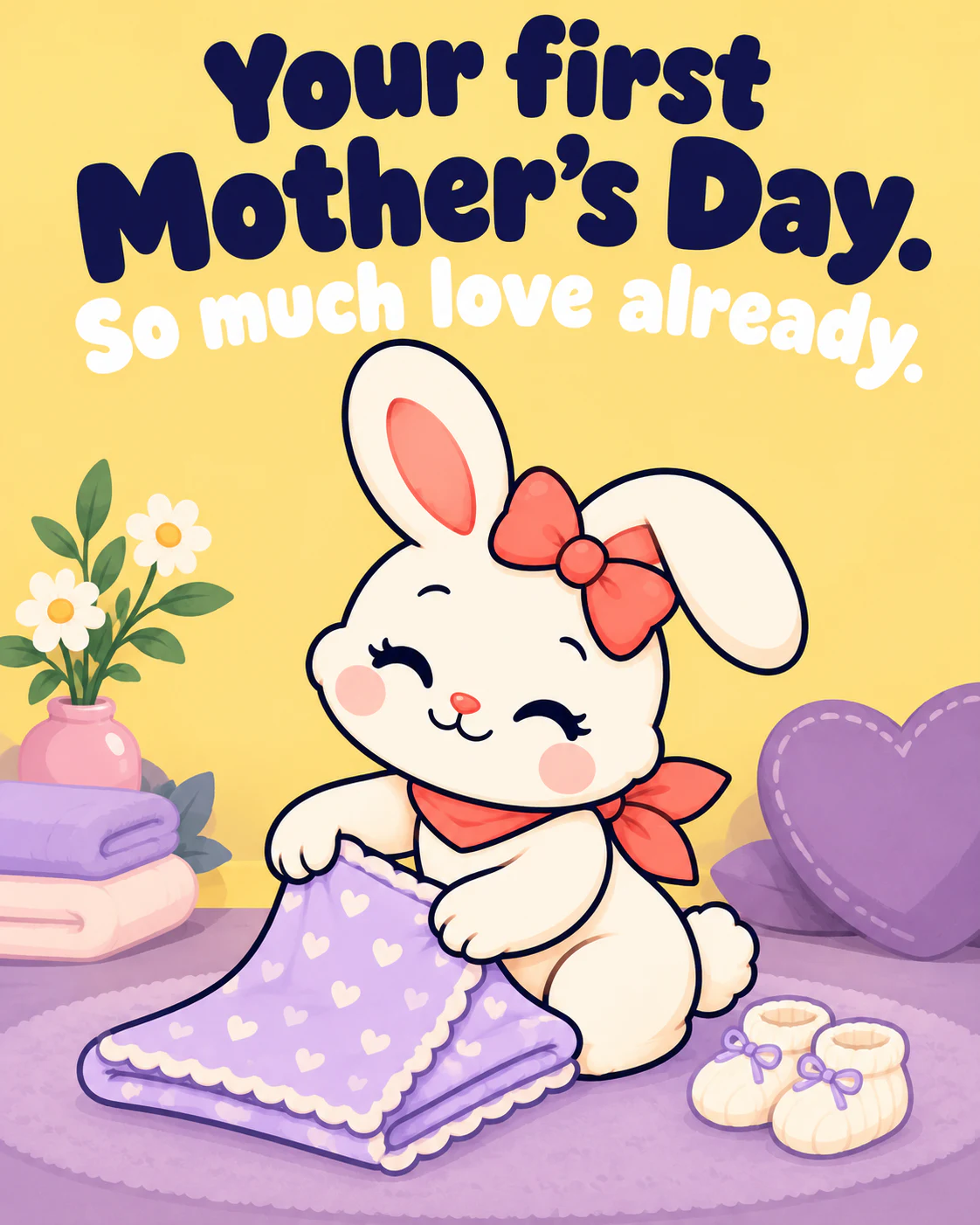 Your first Mother's Day. So much love already.