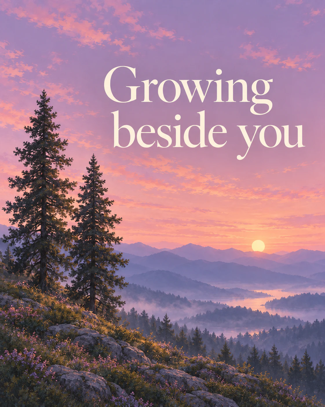 Growing beside you