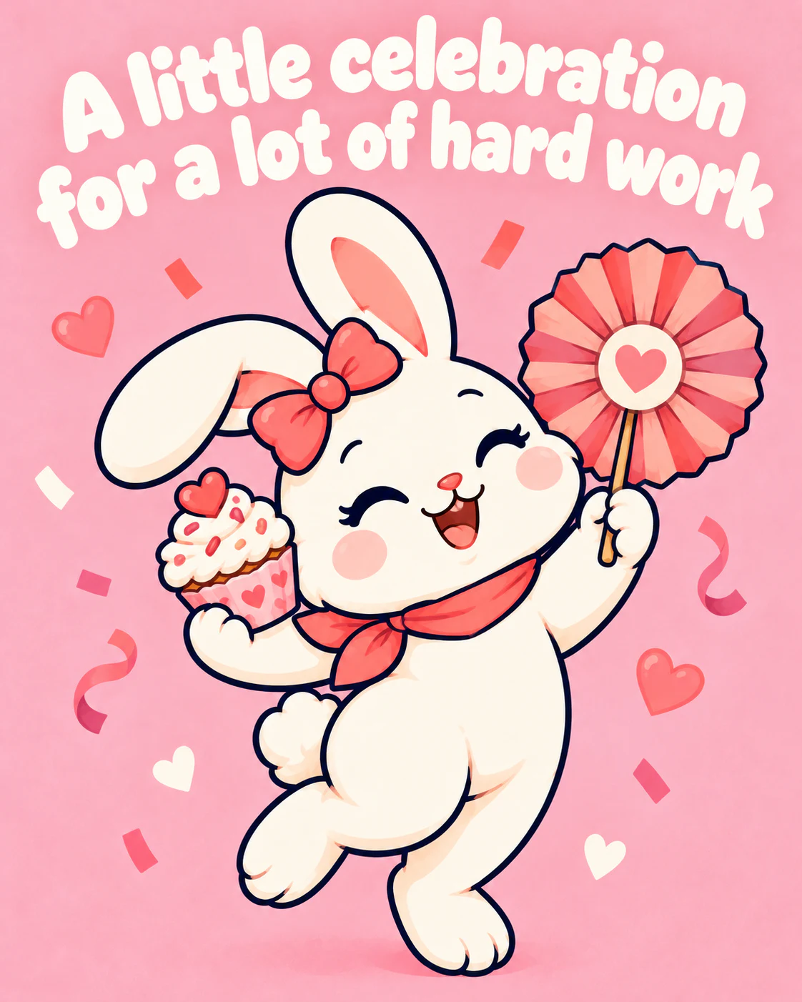 A little celebration for a lot of hard work