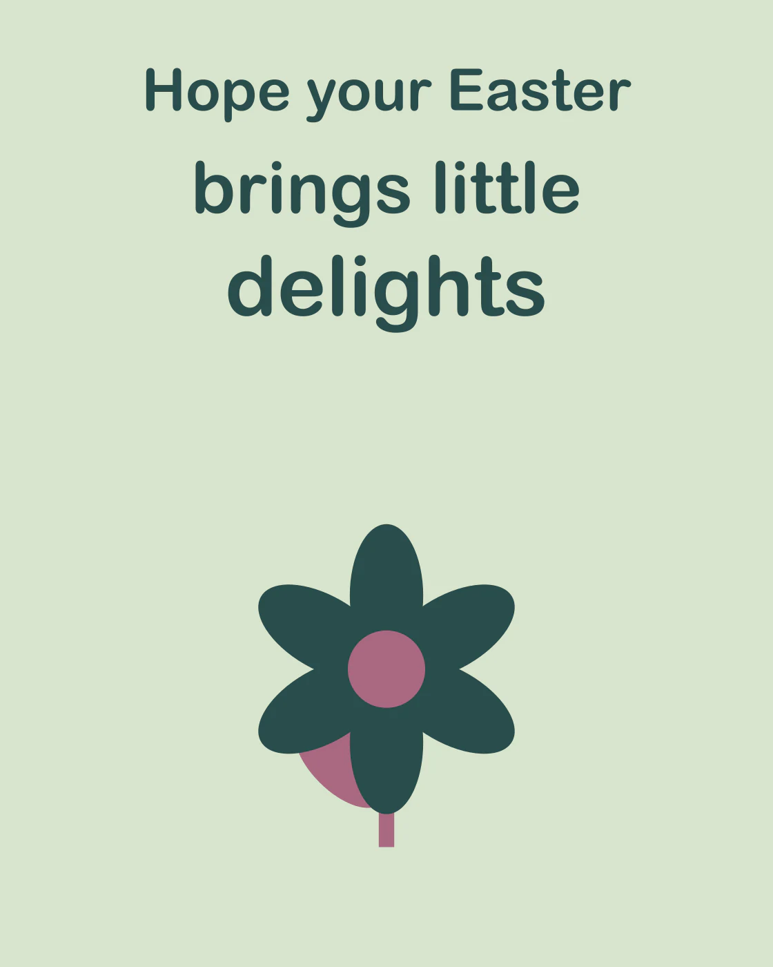 Hope your Easter brings little delights