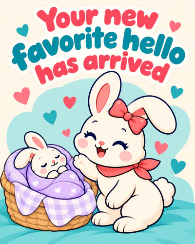 Your new favorite hello has arrived