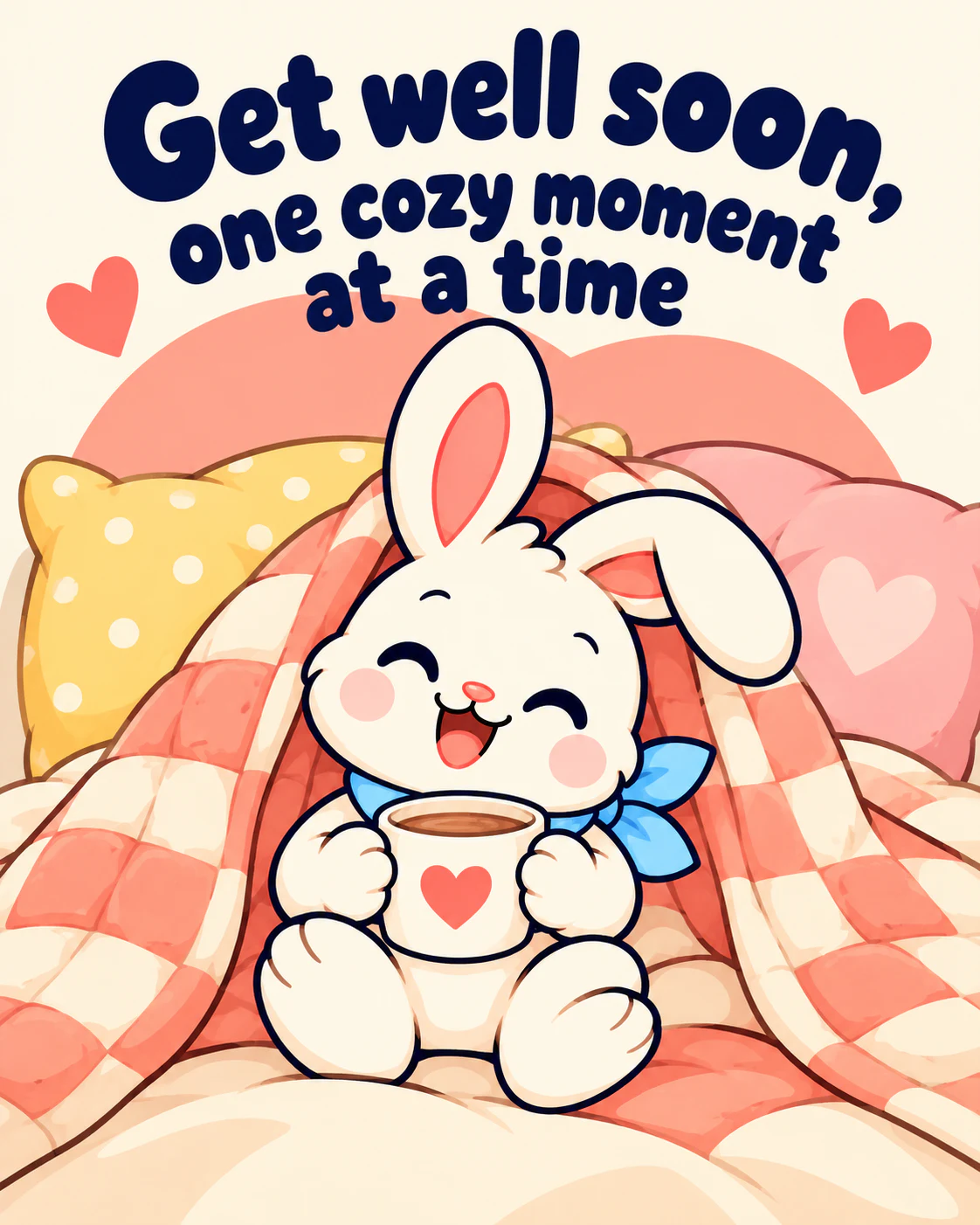 Get well soon, one cozy moment at a time