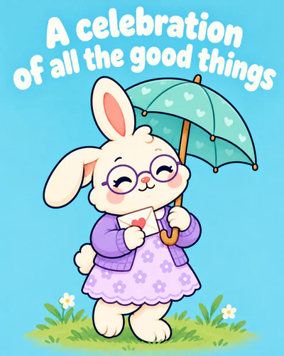 A celebration of all the good things