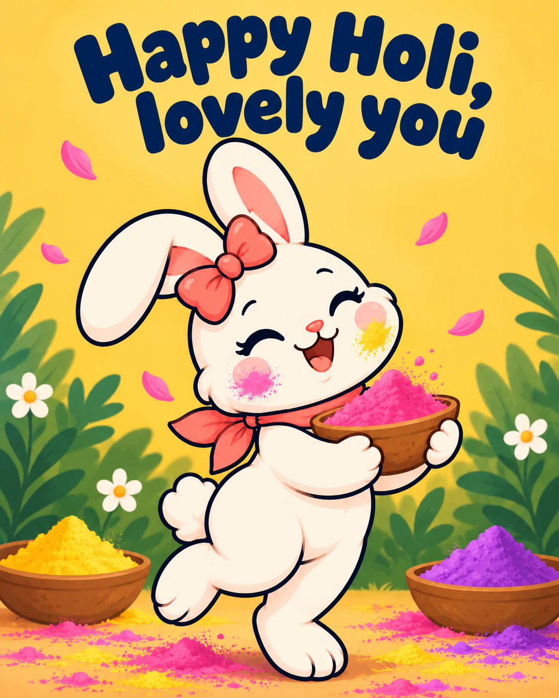 Happy Holi, lovely you
