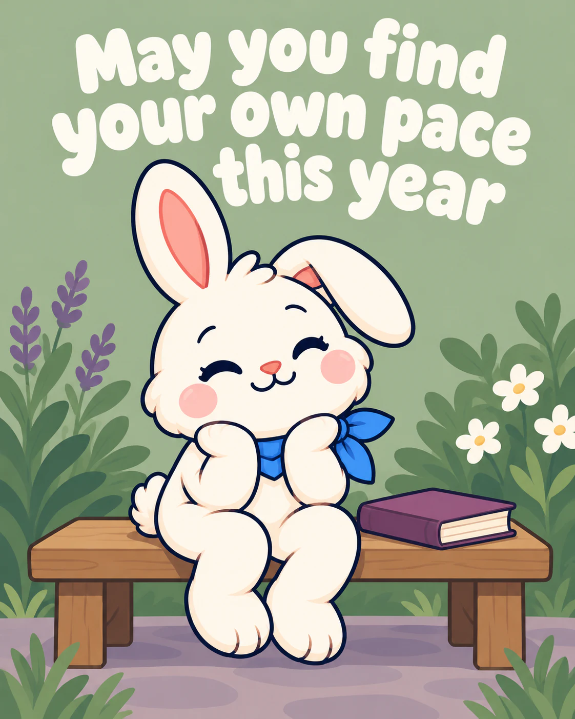 May you find your own pace this year