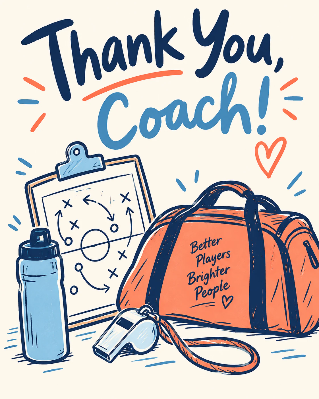 Thank you ecard for coach