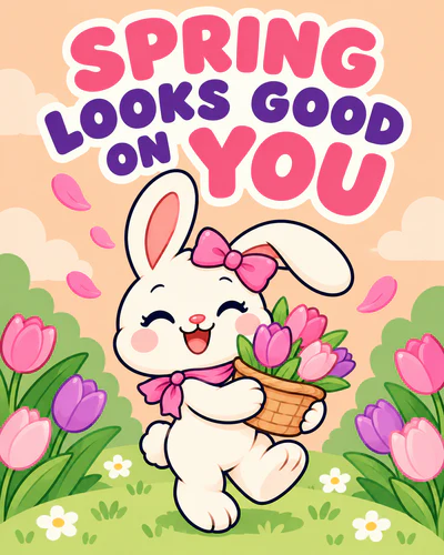 SPRING LOOKS GOOD ON YOU