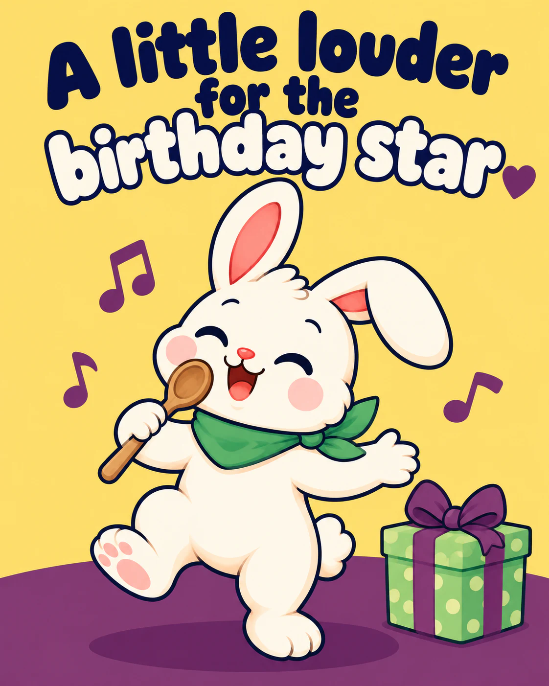 A little louder for the birthday star
