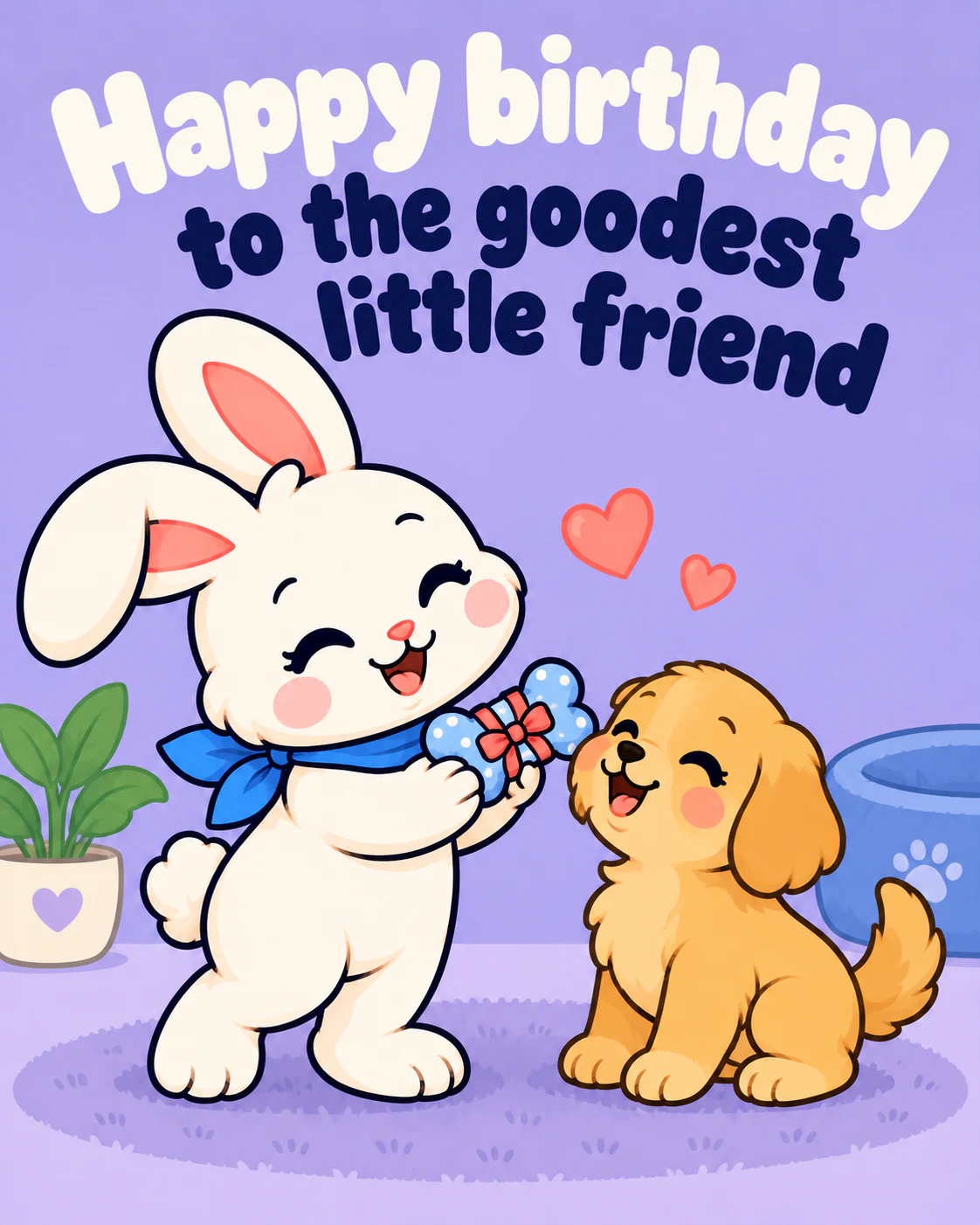 Happy birthday to the goodest little friend