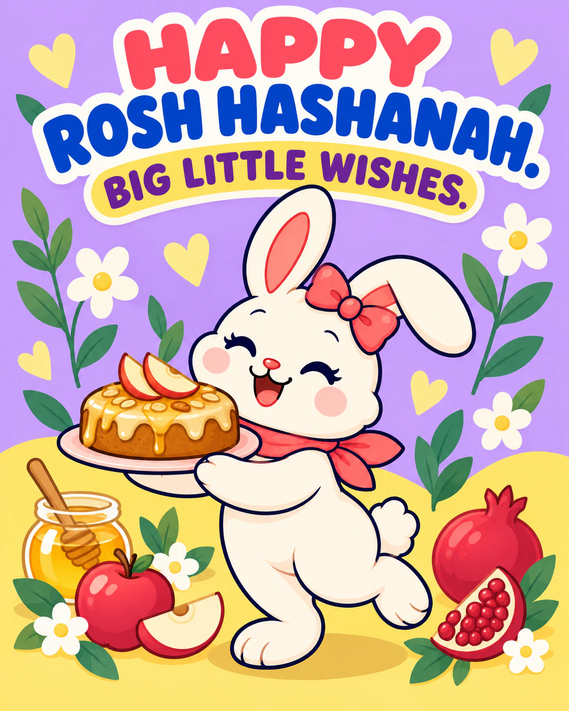 HAPPY ROSH HASHANAH. BIG LITTLE WISHES.