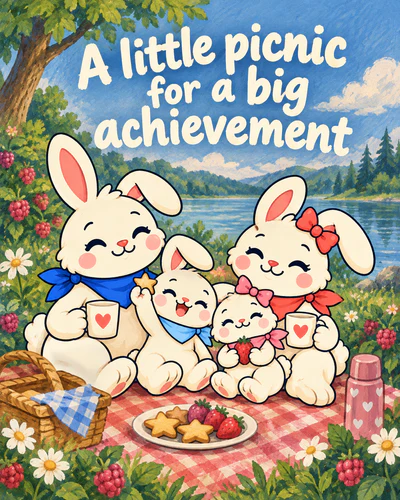A little picnic for a big achievement