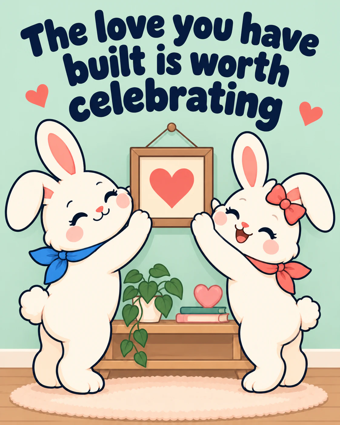 The love you have built is worth celebrating