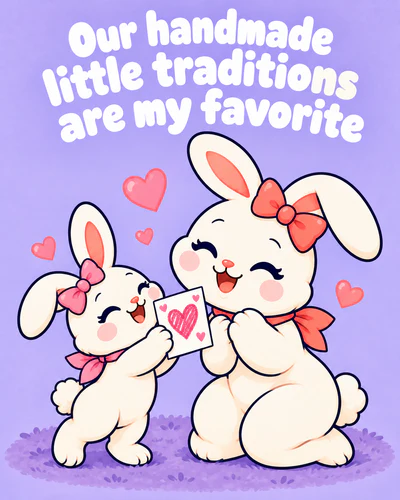 Our handmade little traditions are my favorite