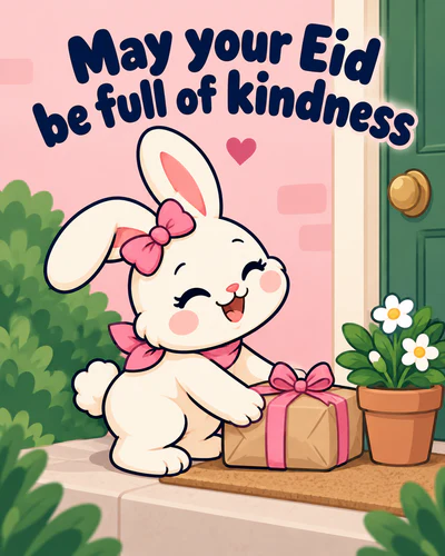 May your Eid be full of kindness