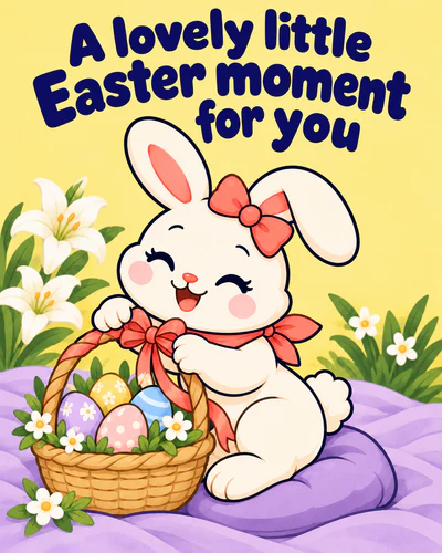 A lovely little Easter moment for you
