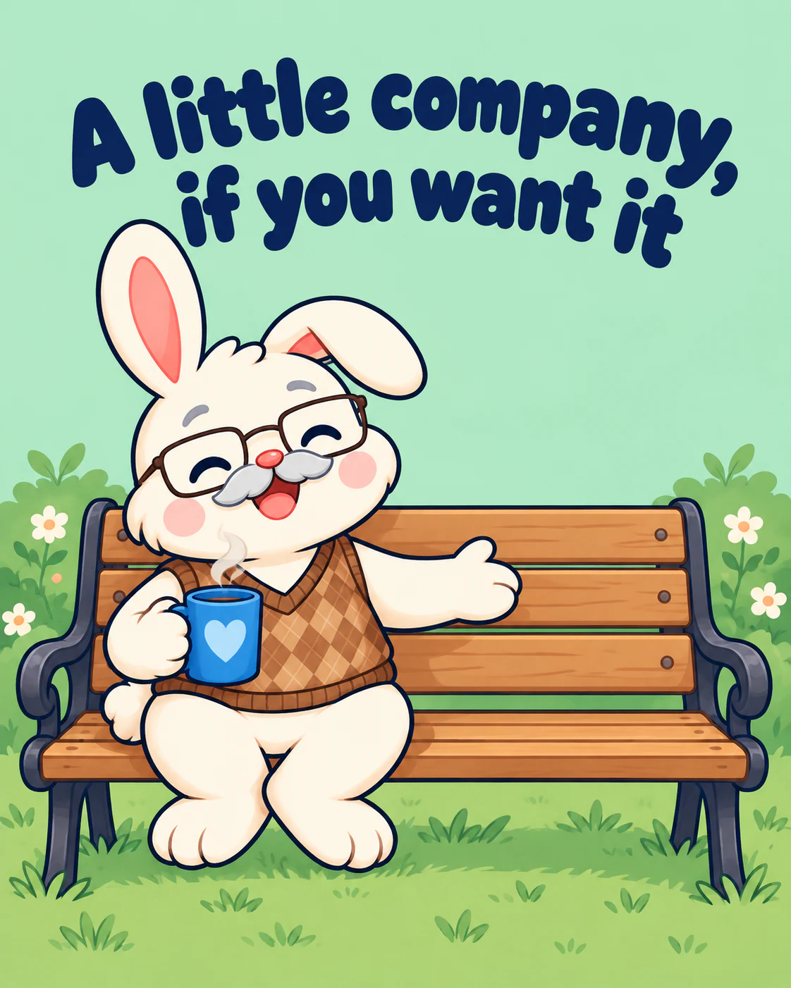 A little company, if you want it