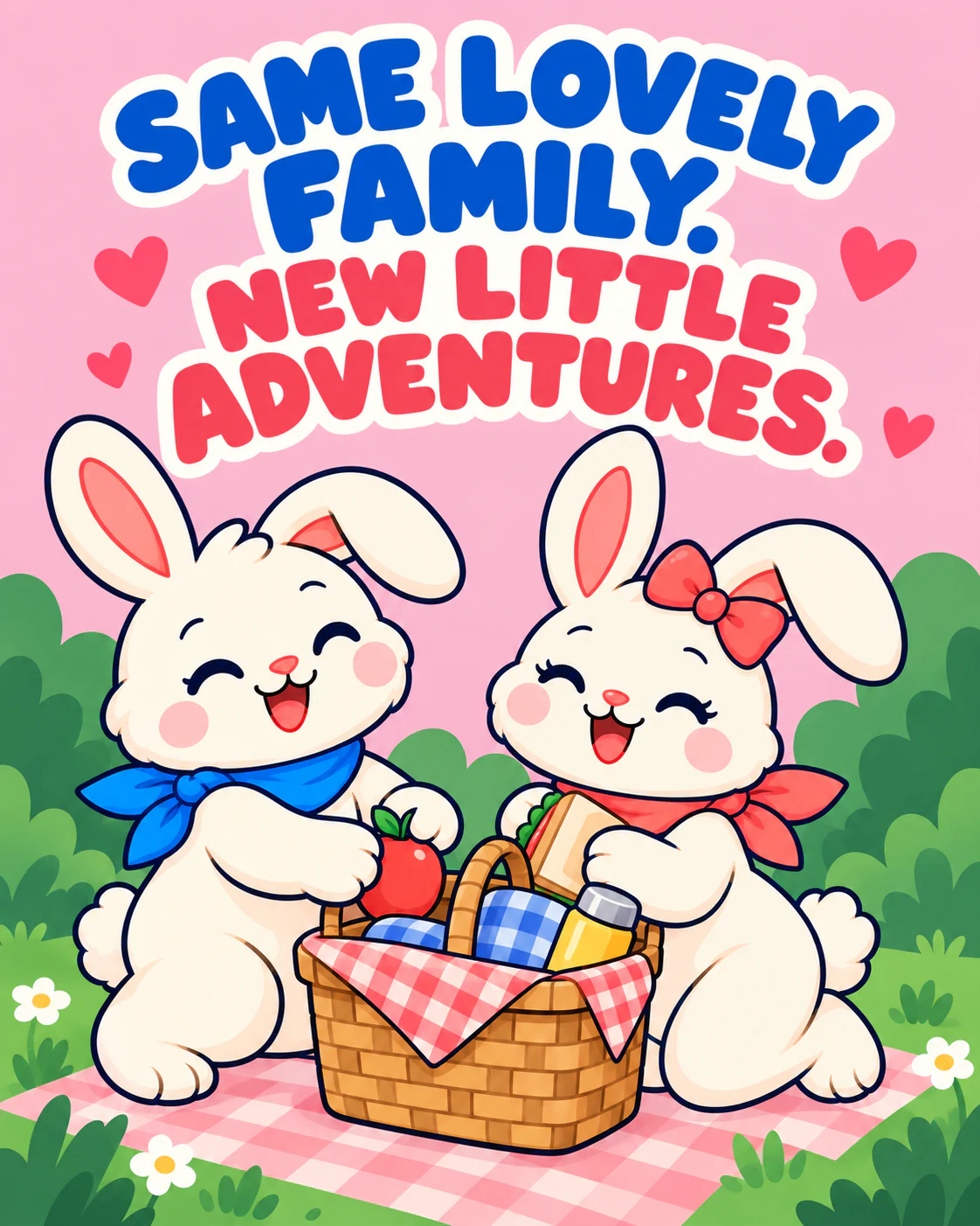 SAME LOVELY FAMILY. NEW LITTLE ADVENTURES.