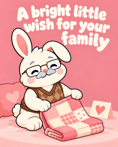 A bright little wish for your family