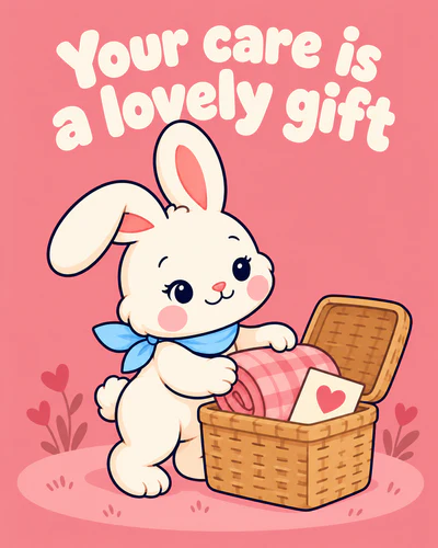 Your care is a lovely gift