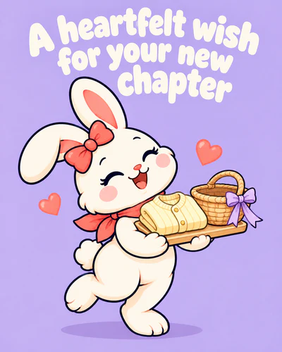 A heartfelt wish for your new chapter