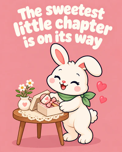 The sweetest little chapter is on its way