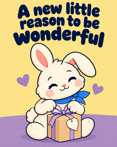A new little reason to be wonderful