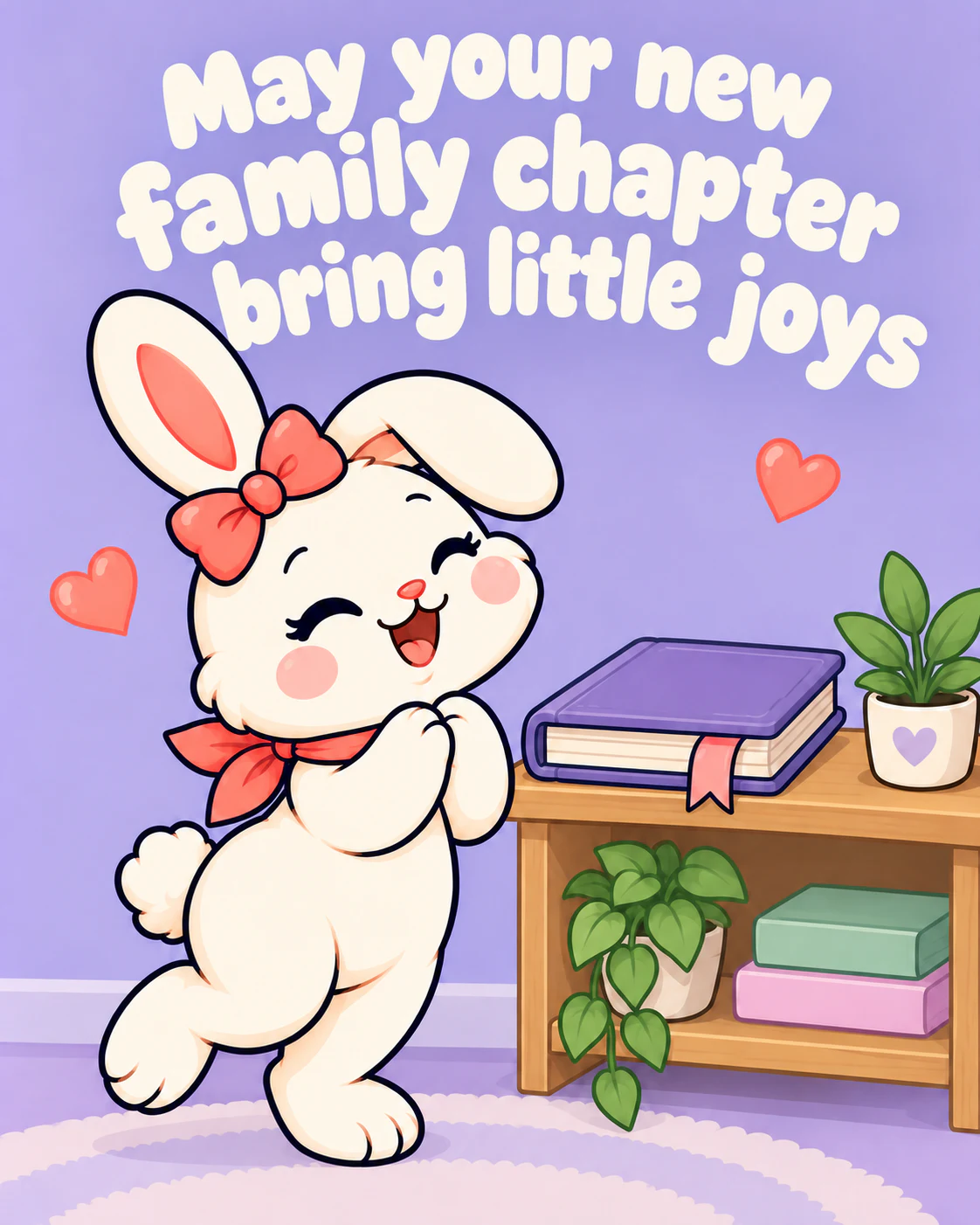May your new family chapter bring little joys