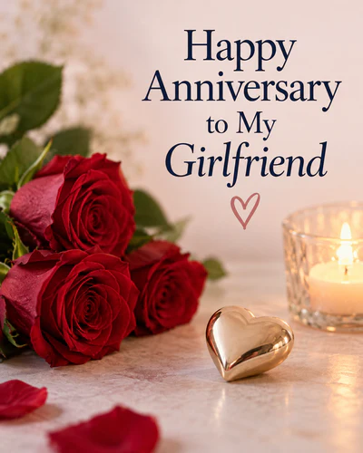 Anniversary ecard for girlfriend