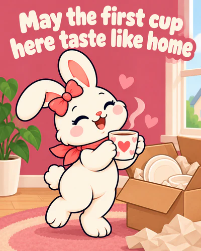 May the first cup here taste like home