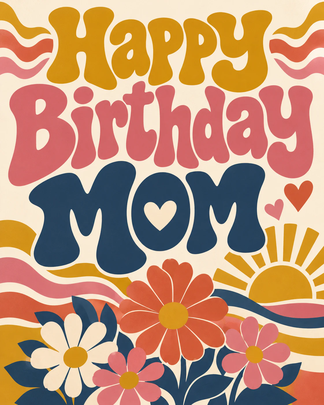 Heartfelt birthday ecard for mom