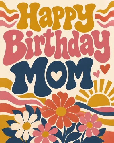 Heartfelt birthday ecard for mom
