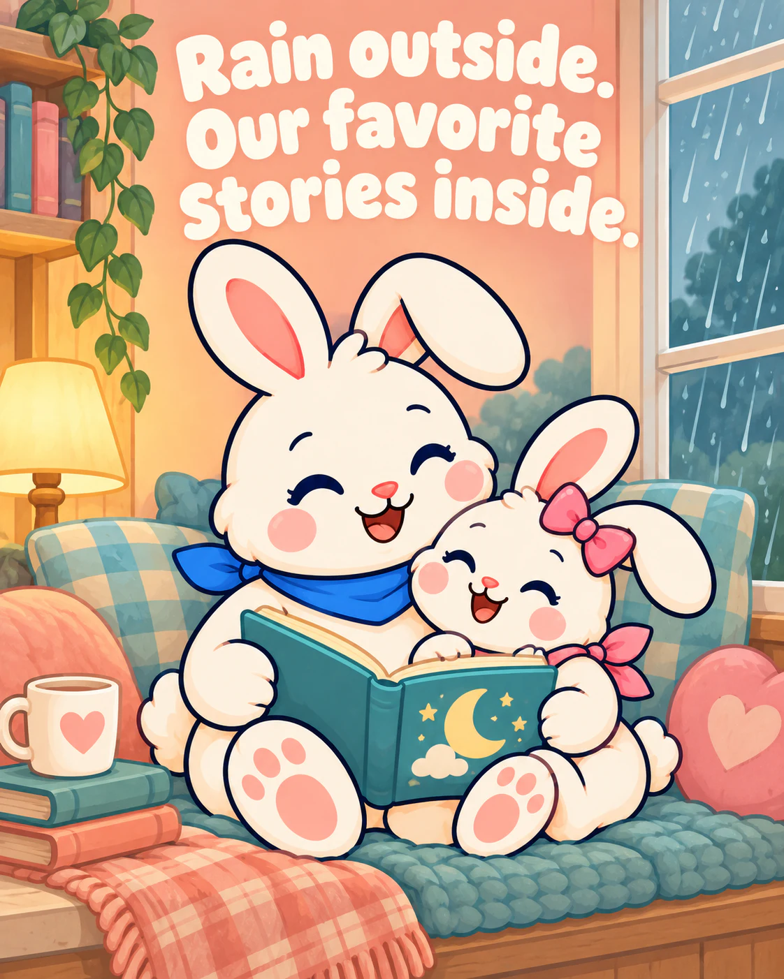 Rain outside. Our favorite stories inside.