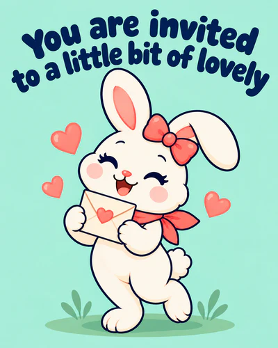You are invited to a little bit of lovely