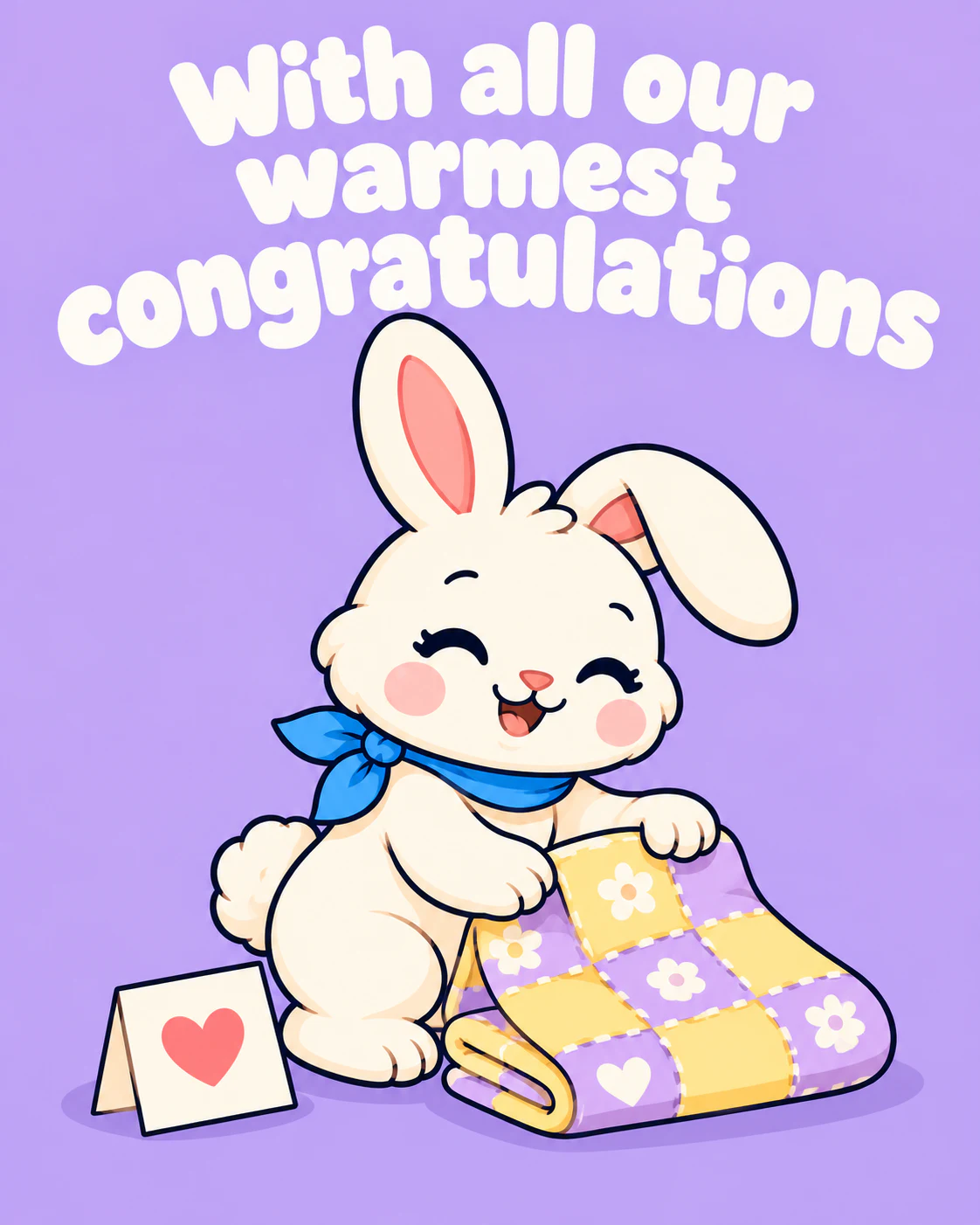 With all our warmest congratulations