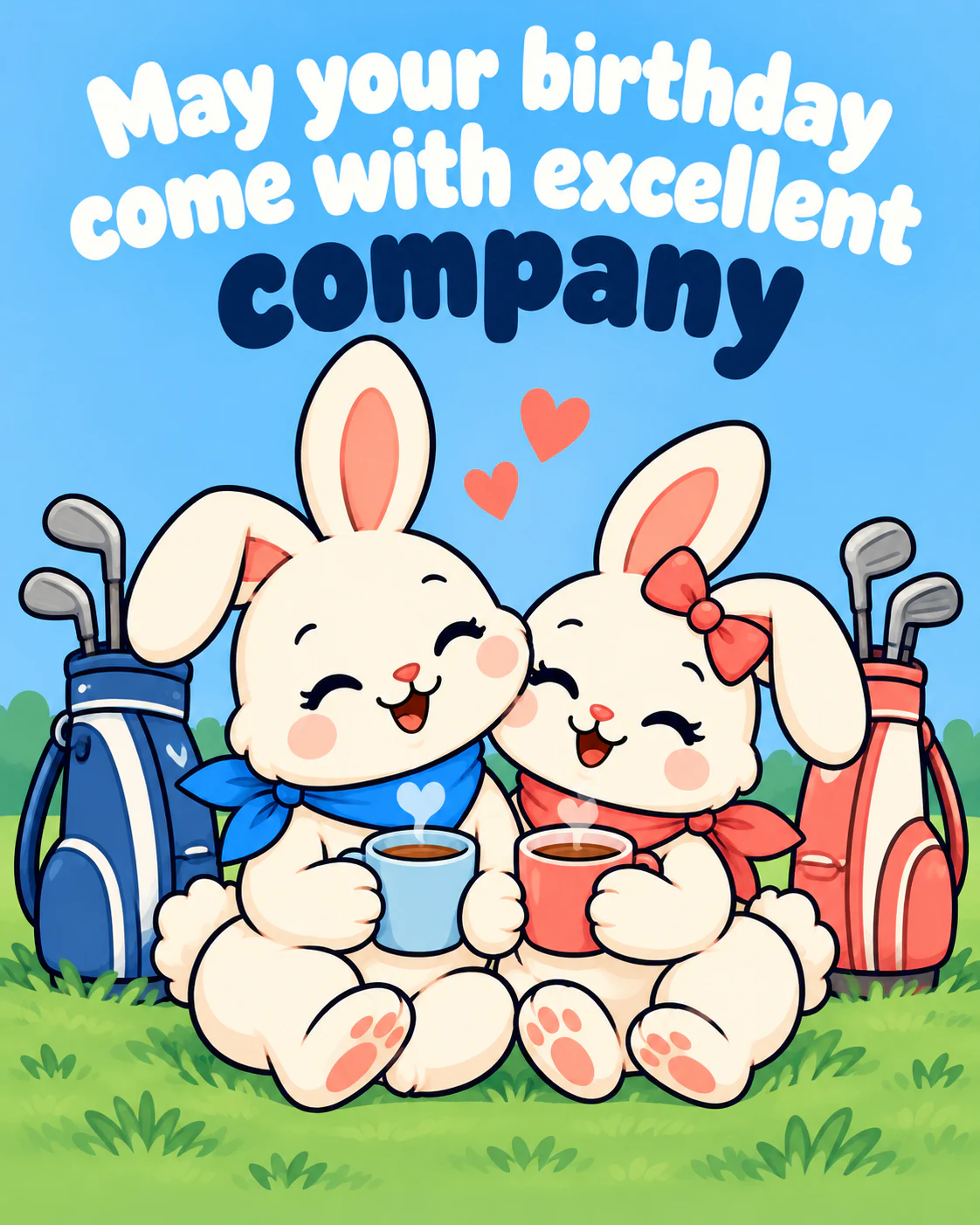 May your birthday come with excellent company