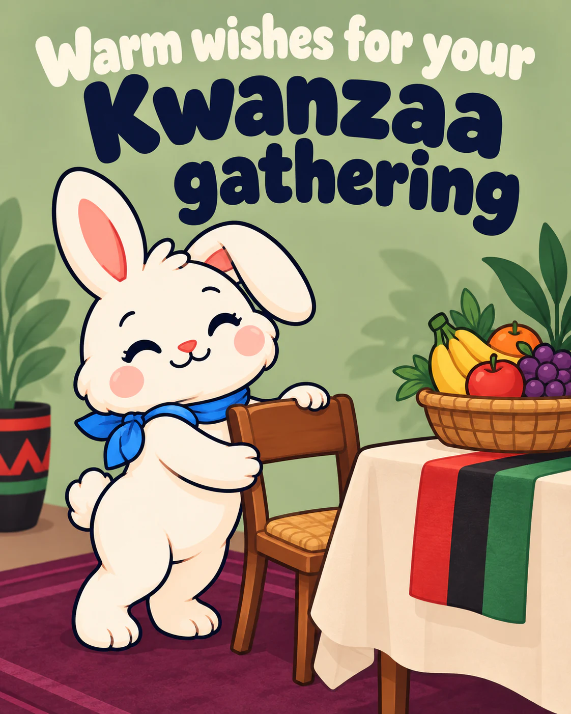 Warm wishes for your Kwanzaa gathering