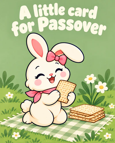 A little card for Passover